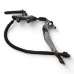 Kawasaki GPZ500S 500 1995 Rear Brake Master Cylinder with Pedal Lever & Hose OEM 6B25 - Image 3