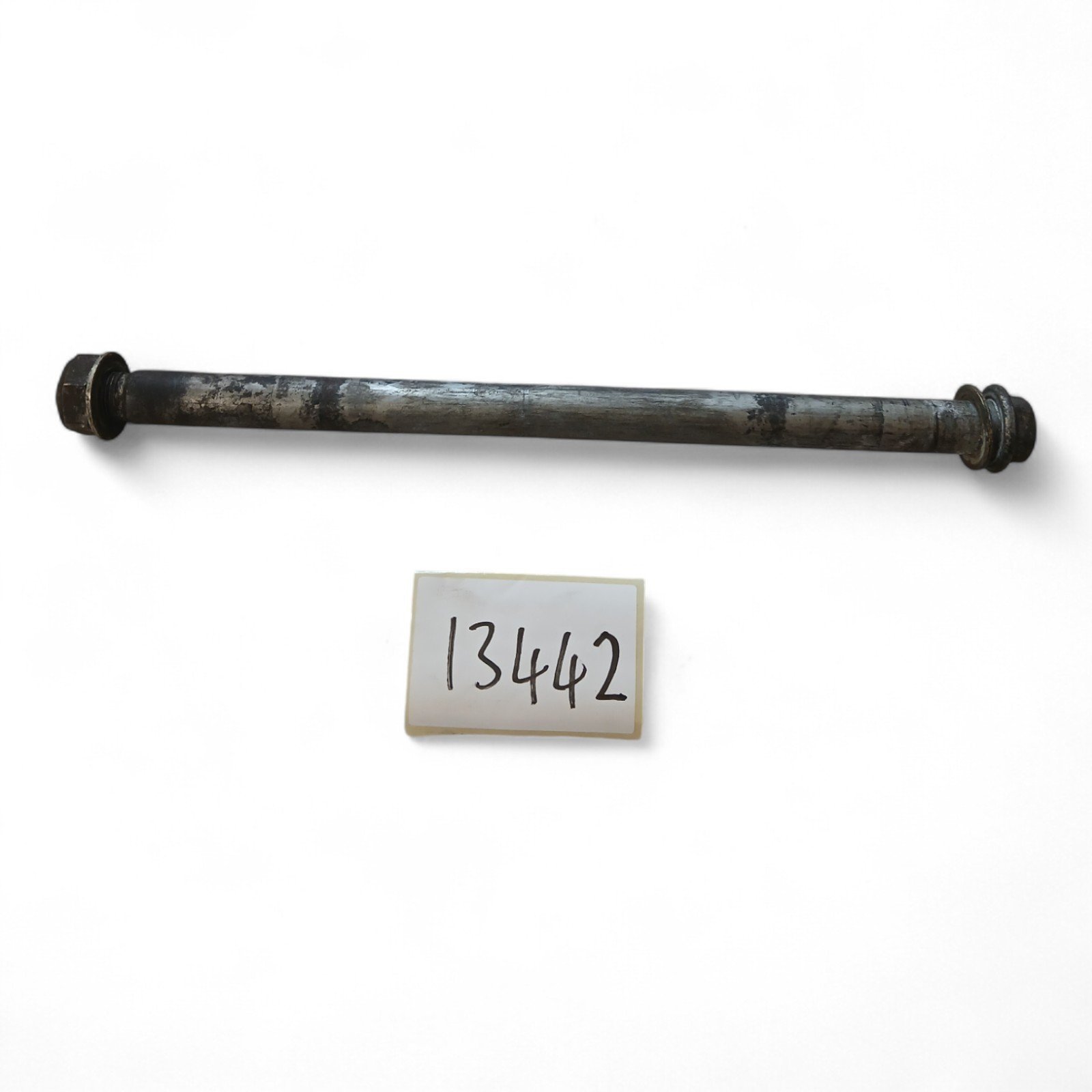 13442_2028129-Photoroom.jpg Honda CBR1100xx Blackbird 1100 2003 Rear Wheel Axle Spindle Shaft Bolt OEM - Image 1