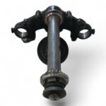 Yamaha sr125 125 1998 Bottom Yoke with Nut & Horn OEM - Image 6