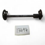 Yamaha SR 125 125 2003 Rear Wheel Spindle, Bolt, Spacers and Nut OEM