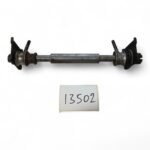 Yamaha DT 50 50 1989 Rear Wheel Spindle, Bolt, Spacers and Nut OEM - Image 3