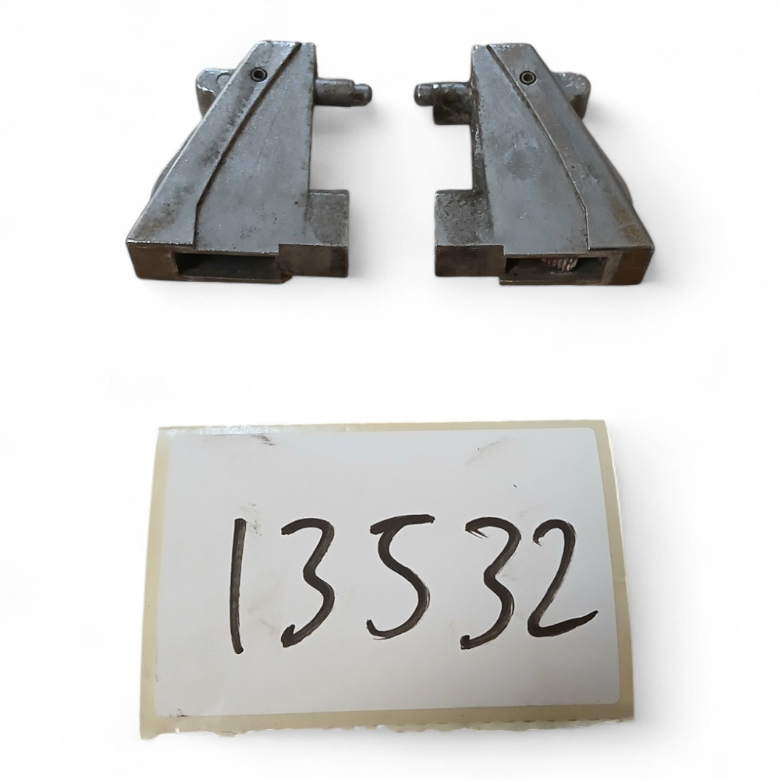 13532_2028129-Photoroom.jpg Kawasaki GTR ZG 1000 GTR 1000 1000 1991 Rear Luggage Clips Bungee Hooks OEM - Image 1