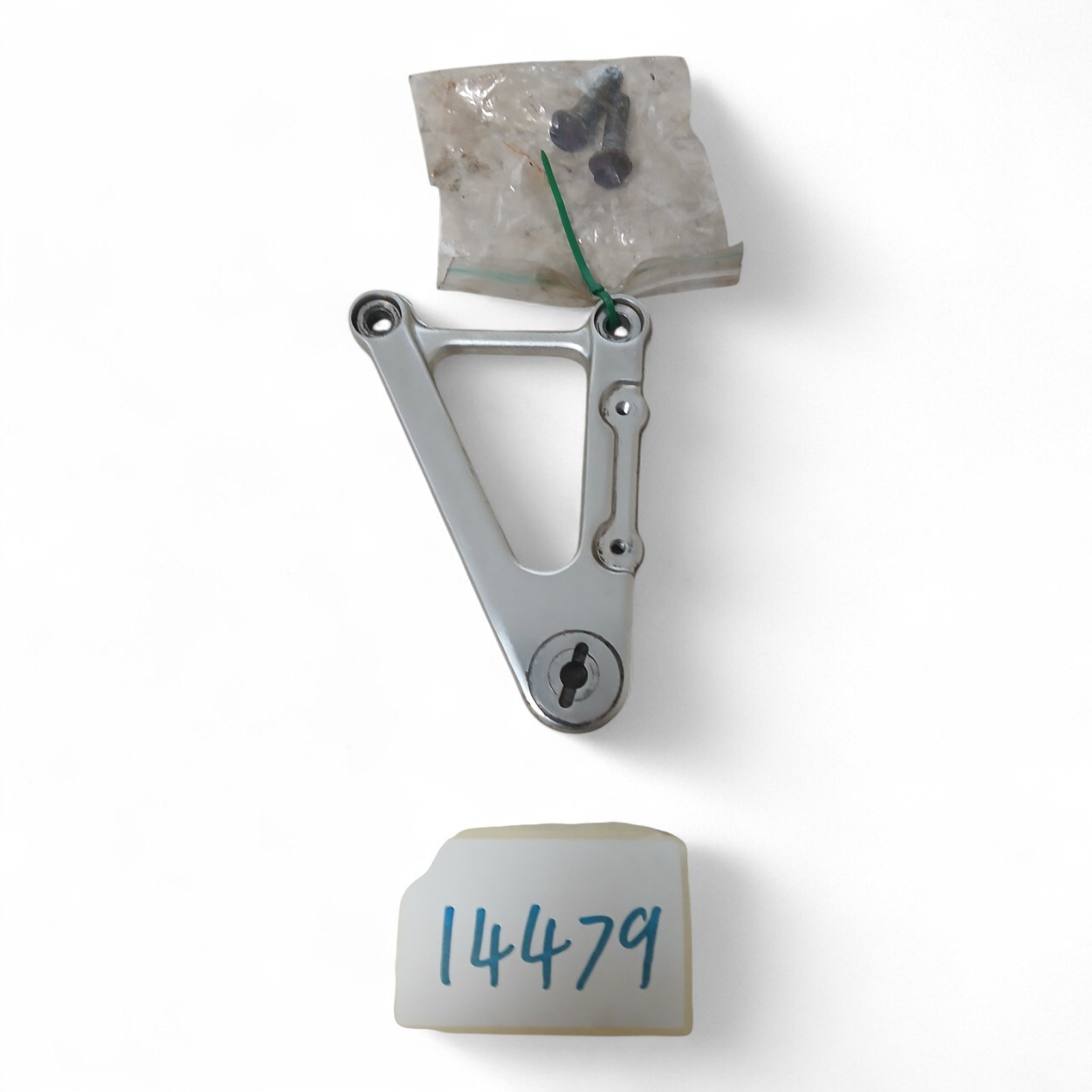 14479_2028129-Photoroom.jpg Aprilia SL1000 1000 1998-2003 Left Side Footpeg Bracket / Footrest Mount OEM 103941 - Image 1