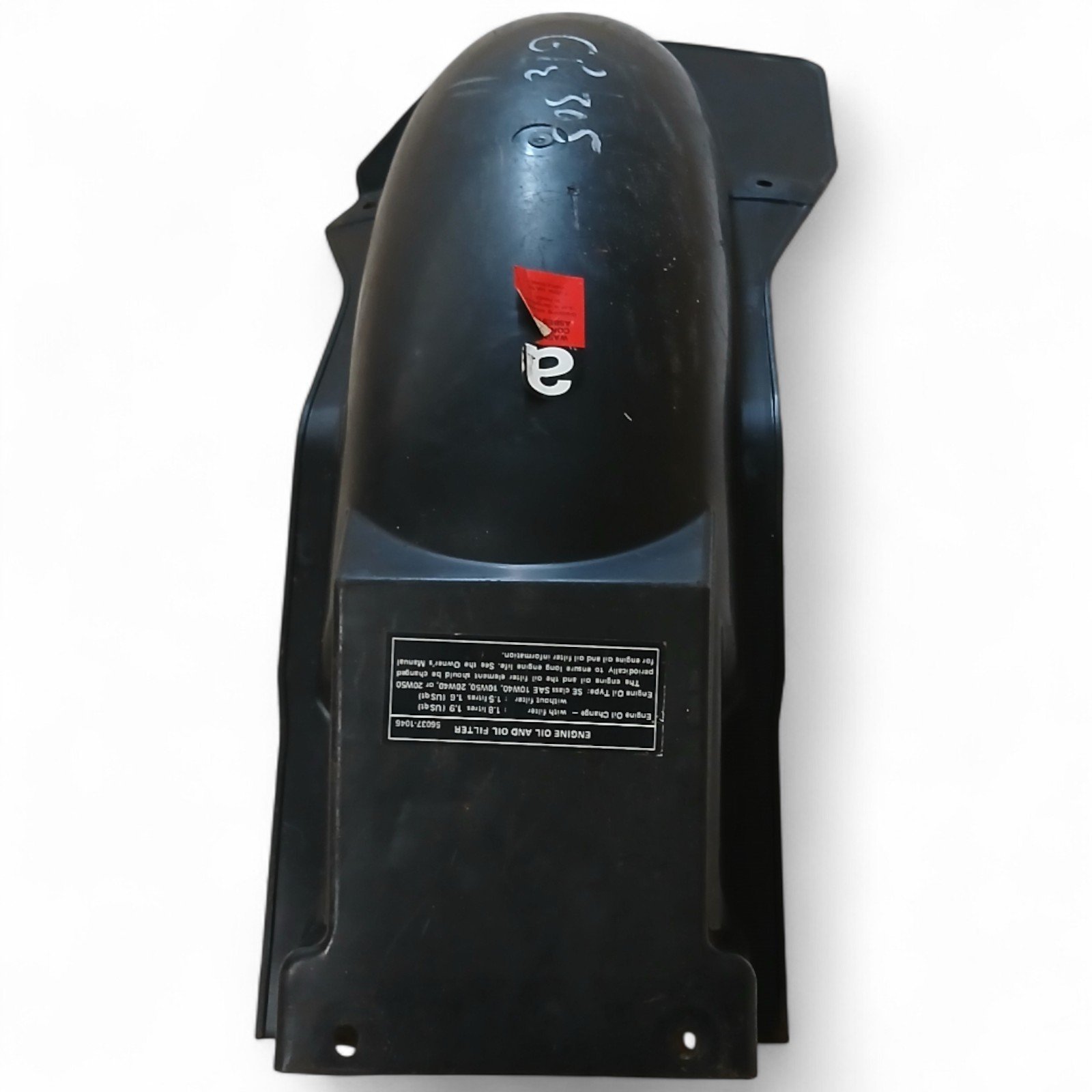 17553_2028129-Photoroom.jpg Kawasaki GPZ 305 305 1983 Rear Inner Mudguard OEM 35023-1053 - Image 1