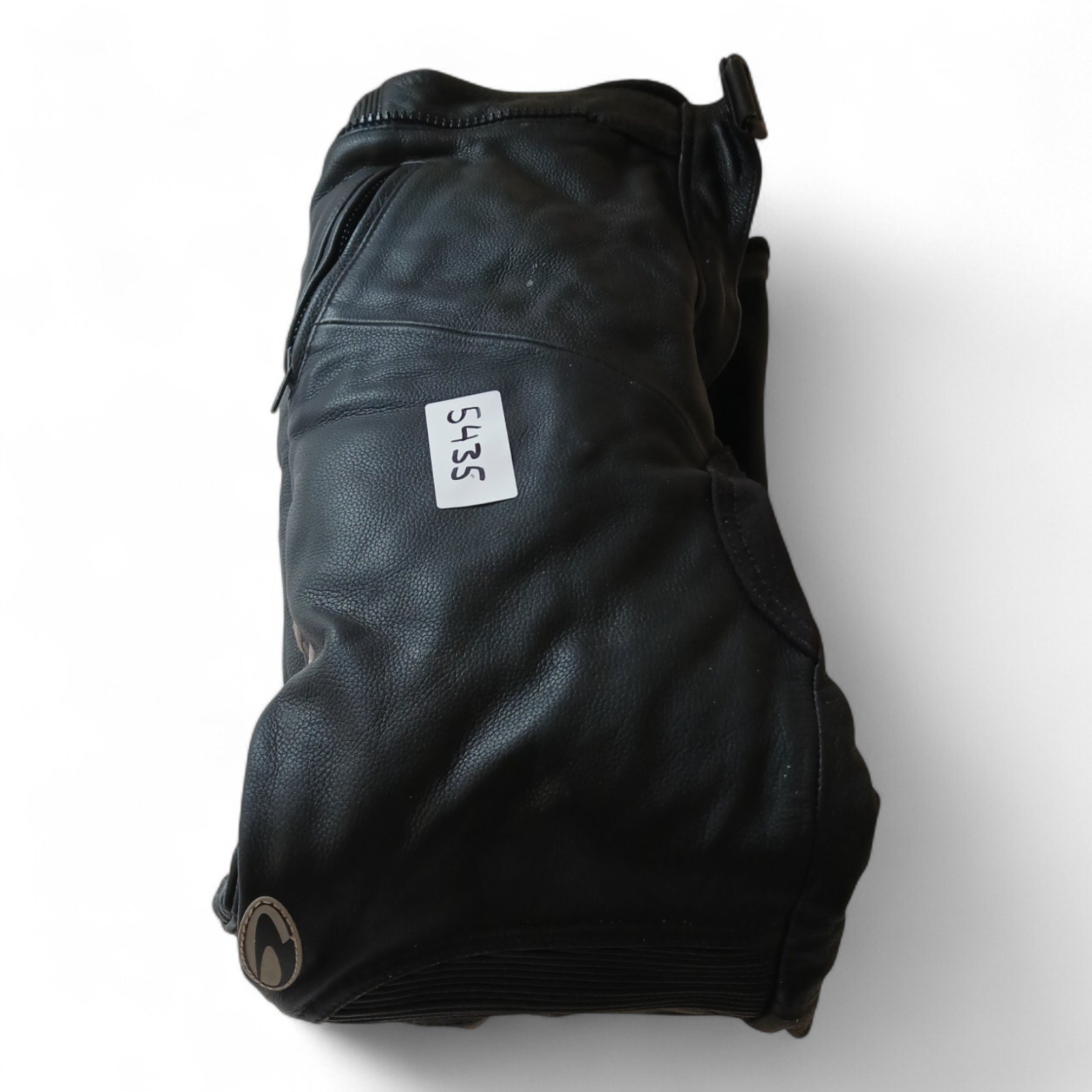 5435_2028129-Photoroom.jpg Leather Trouser Motorcycle trousers Size 14 UK Shin, Thigh, GOOD ZIPS OEM - Image 1