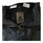 Leather Trouser Motorcycle trousers   Size 14 UK Shin, Thigh, GOOD ZIPS OEM - Image 3