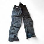 Leather Trouser Motorcycle trousers Frank Thomas   Size 32UK zip for knee pad GOOD ZIP OEM - Image 3