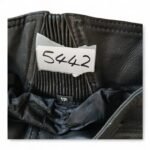 Leather Trouser Motorcycle trousers Belstaff   Size 12 UK thigh,hip,knee exp GOOD ZIPS OEM - Image 3
