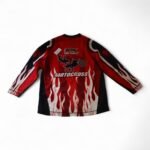 Zero X Posure ZX Pro Rider Motocoss Racing Long Sleeve Shirt   M10/12 overshirt OEM - Image 5