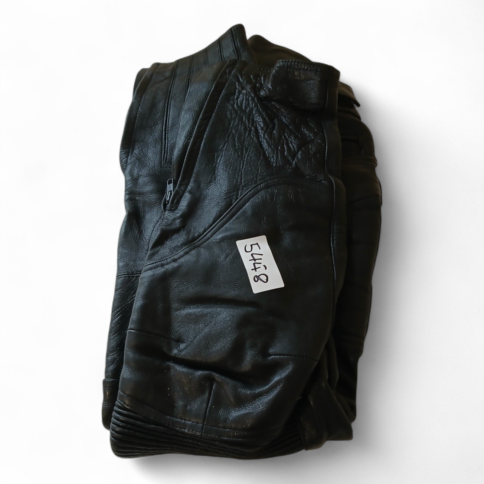 5448_2028129-Photoroom.jpg Leather Trouser Motorcycle Trousers Riosso Riosso Size 36/10 Hip, Shin+Expander sections OEM - Image 1