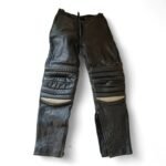 Leather Trouser Motorcycle Trousers Hein Gericke   Size 40 Female Expander back+Thigh OEM - Image 3