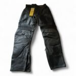 Leather Motorcycle Trousers Dynamic   well padded men’s size 30 never worn OEM - Image 5
