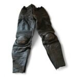 Leather Motorcycle trousers Motorcycle trousers Belstaff   Size L UK ? thigh,hip,knee protection OEM - Image 4
