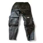 Leather Motorcycle trousers Motorcycle trousers Belstaff   Size L UK ? thigh,hip,knee protection OEM - Image 9