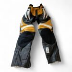 Leather Motorcycle Trousers Gerick   12UK Shin protection From a 2 piece OEM - Image 7