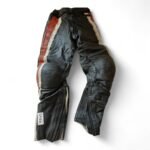 Leather Motorcycle Trousers LookWell   Size 42/52L Knee padding+expanders OEM - Image 7