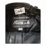 Leather Motorcycle Trousers ASHMA   Size 32 UK Knee & Hip padding + Expander OEM - Image 4