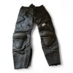 Leather Motorcycle Trousers Lookwell   Size 36 2XL Shin protection & Expanders OEM - Image 4