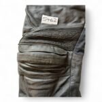 Leather Motorcycle Trousers Lookwell   Size 36 2XL Shin protection & Expanders OEM - Image 6