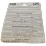 Suzuki AN250 AN 400 Burgman & others   EBC - Rear Brake PADS OEM EBC FA411 FA 411 - Image 5