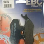 Rieju RS2 RS3 Italjet Jupiter & others   EBC - Front & Rear Brake PADS OEM EBC. SFA374 SFA 374 - Image 5
