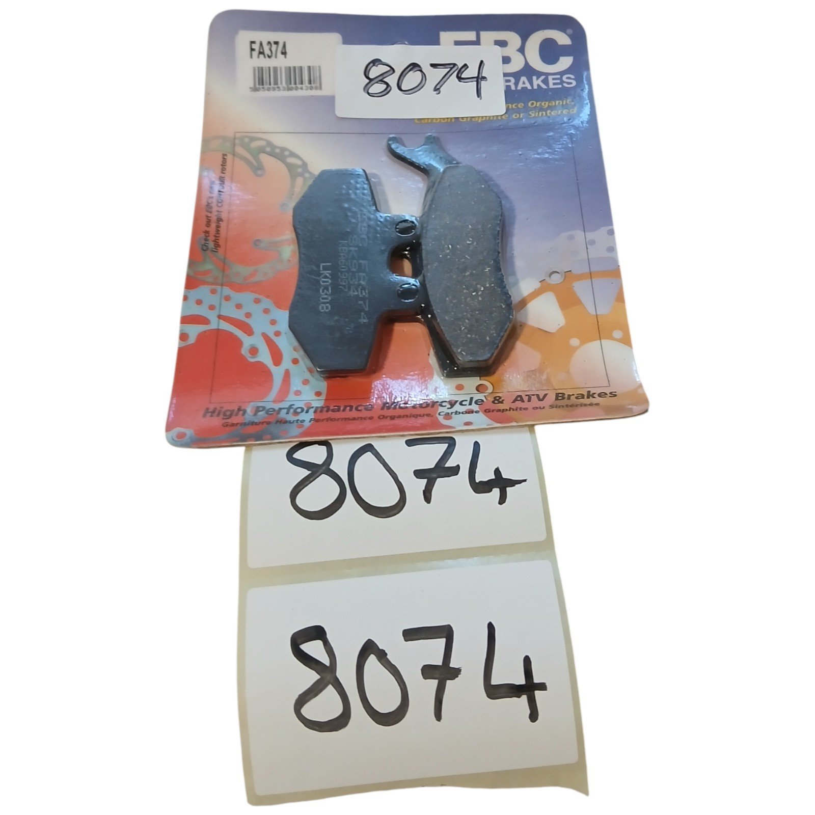 8074_2028129-Photoroom.jpg Rieju RS2 RS3 Italjet Jupiter & others EBC - Front & Rear Brake PADS OEM EBC. FA374 FA 374 - Image 1