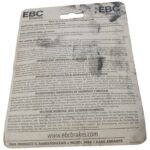 MBK NXC YP Yamaha NXC Cygnus & others    EBC - Front Brake PADS OEM EBC. SFA393 SFA 393 - Image 5