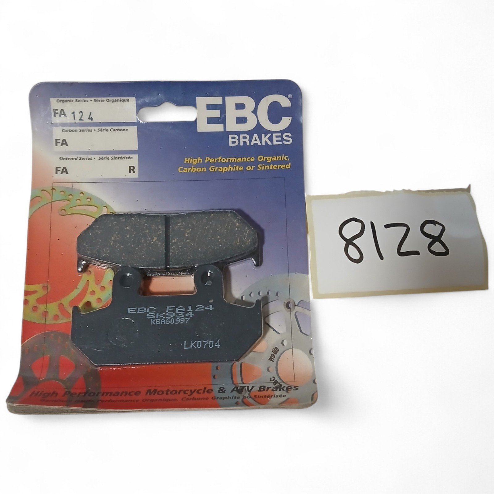 8128_2028129-Photoroom.jpg Honda RS CBR VFR CD NX VTZ GL Cagiva & others EBC - Brake PADS OEM EBC. FA124/2 FA 124/2 - Image 1