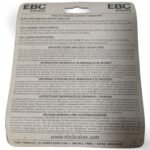 Honda RS CBR VFR CD NX VTZ GL Cagiva & others   EBC - Brake PADS OEM EBC. FA124/2 FA 124/2 - Image 4