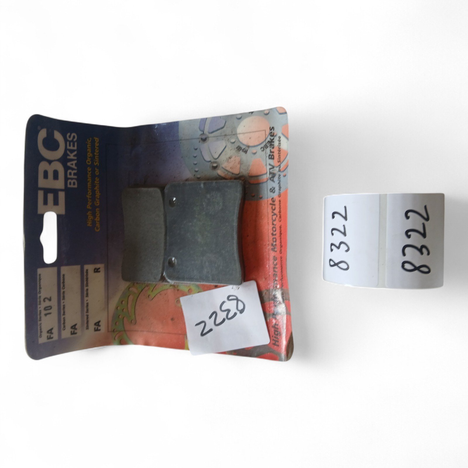 8322_2028129.jpg Suzuki RG250 GSX400 RG GSX & others EBC - FRONT Brake PADS OEM EBC FA102 FA 102 - Image 1
