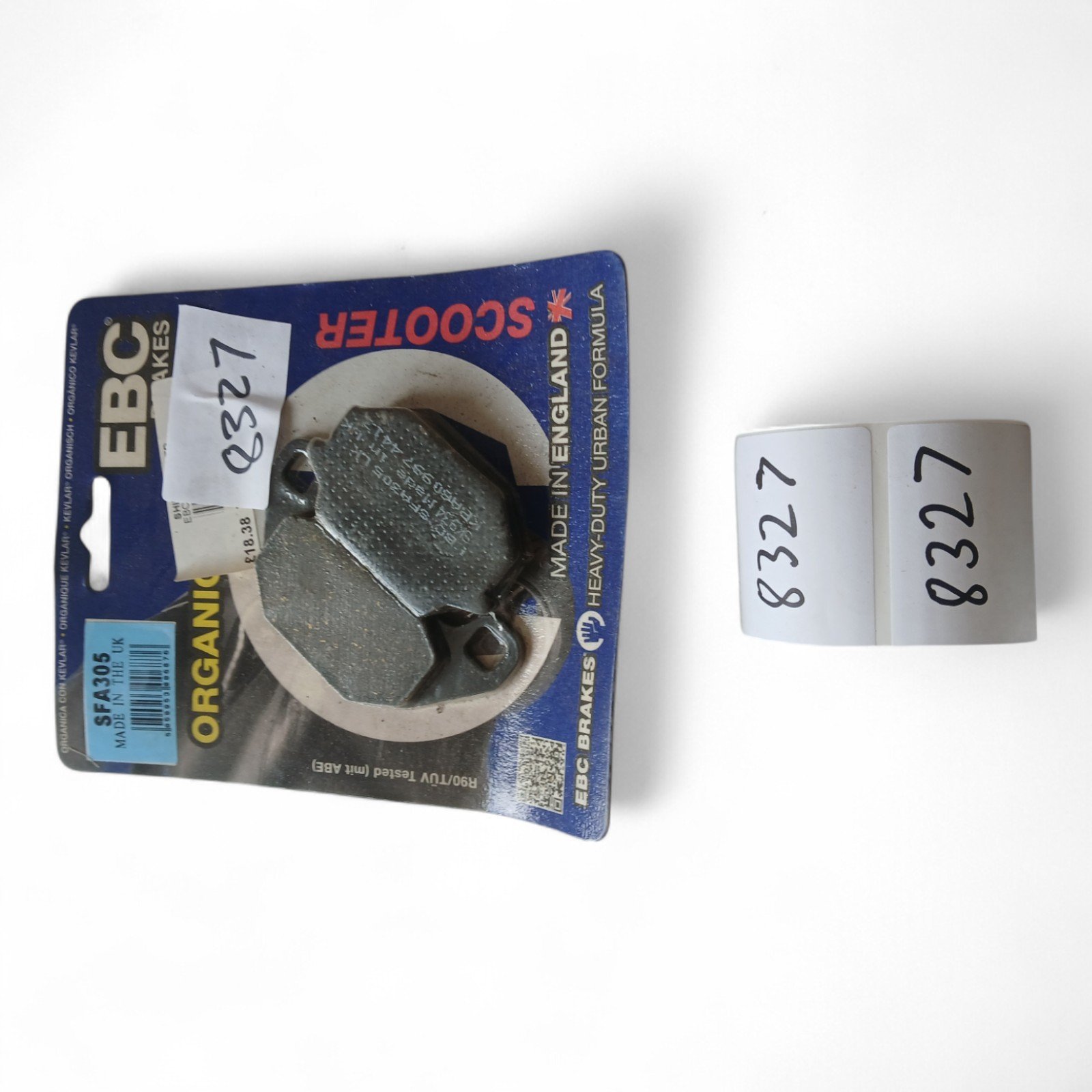 8327_2028129.jpg Arctic Cat Kawasaki Laverda Kymco Sym FRONT & REAR BRAKE PADS OEM EBC SFA305 SFA 306 - Image 1