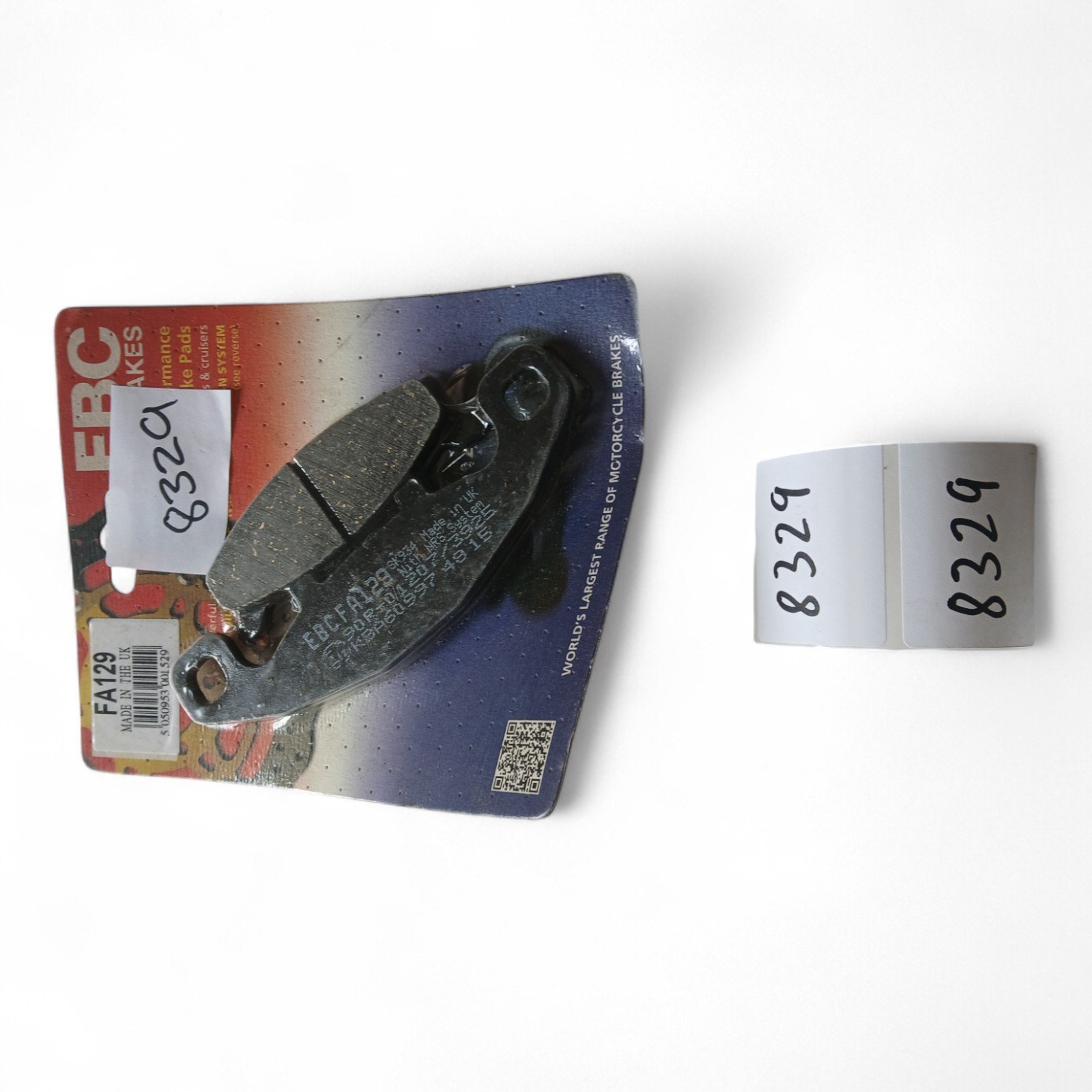8329_2028129.jpg Hyosung Kawasaki GPX KLE ZZR ZRX ZR Suzuki & others EBC - Brake pads OEM EBC. FA129 FA 129 - Image 1