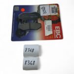 Honda HYOSUNG Italjet Keeway Kymco Lambretta Peugeot    EBC - Front and rear brake pads OEM EBC FA086 FA 086 - Image 2