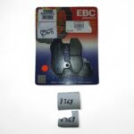 Honda HYOSUNG Italjet Keeway Kymco Lambretta Peugeot    EBC - Front and rear brake pads OEM EBC FA086 FA 086 - Image 5