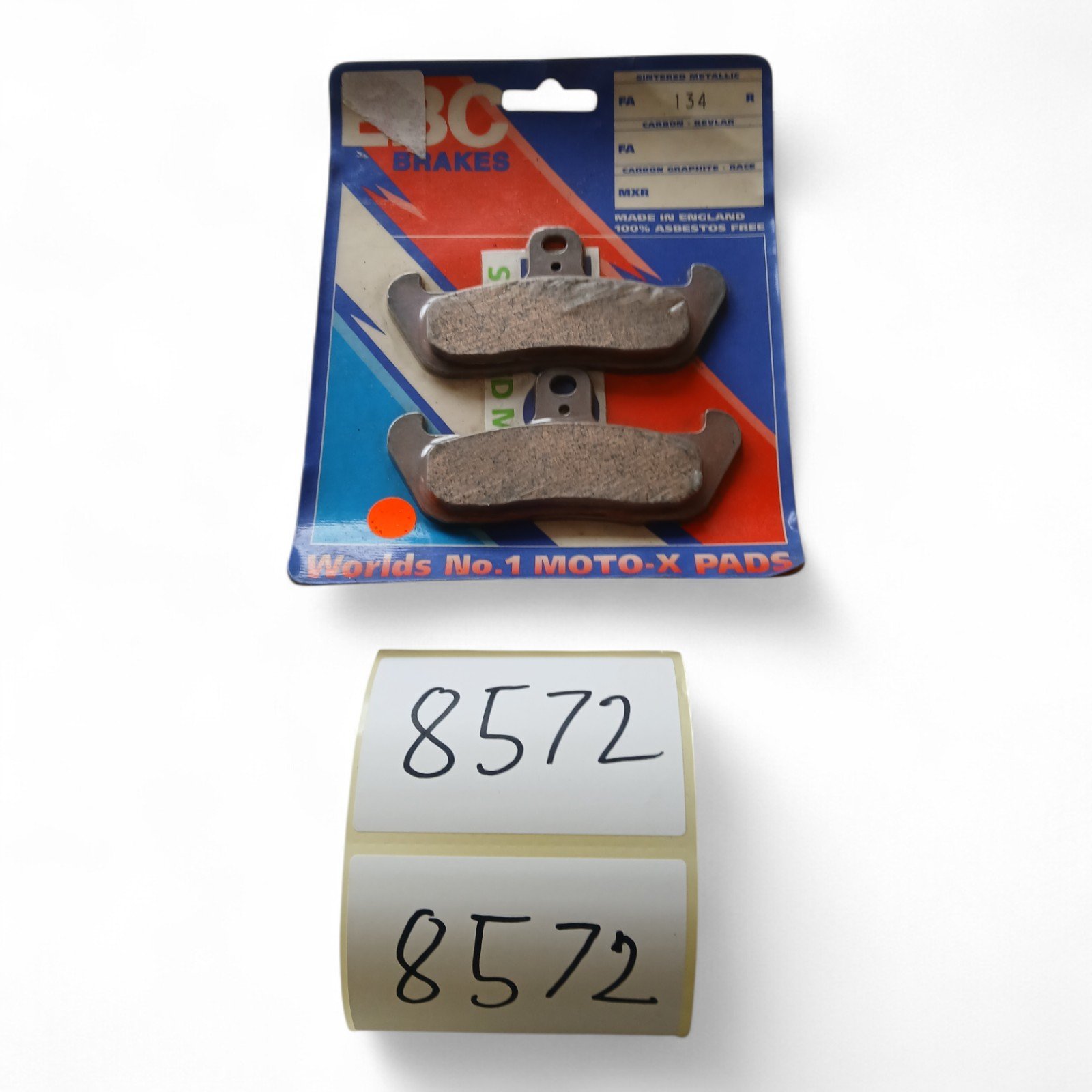 8572_2028129.jpg Aprilia Gilera Husqvarna Mornio Yamaha & others EBC - Brake pads OEM EBC. FA134 FA 134 - Image 1