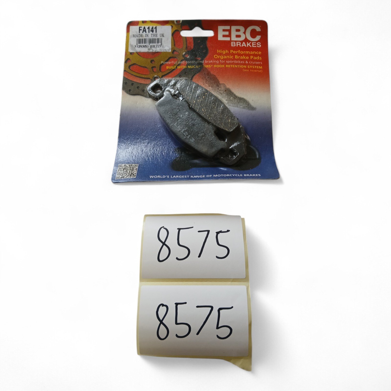 8575_2028129.jpg Kawasaki KR-1 KR1S GPX ZXR GPZ ZR ZXR-4 & others EBC - Brake pads OEM EBC. FA141 FA 141 - Image 1