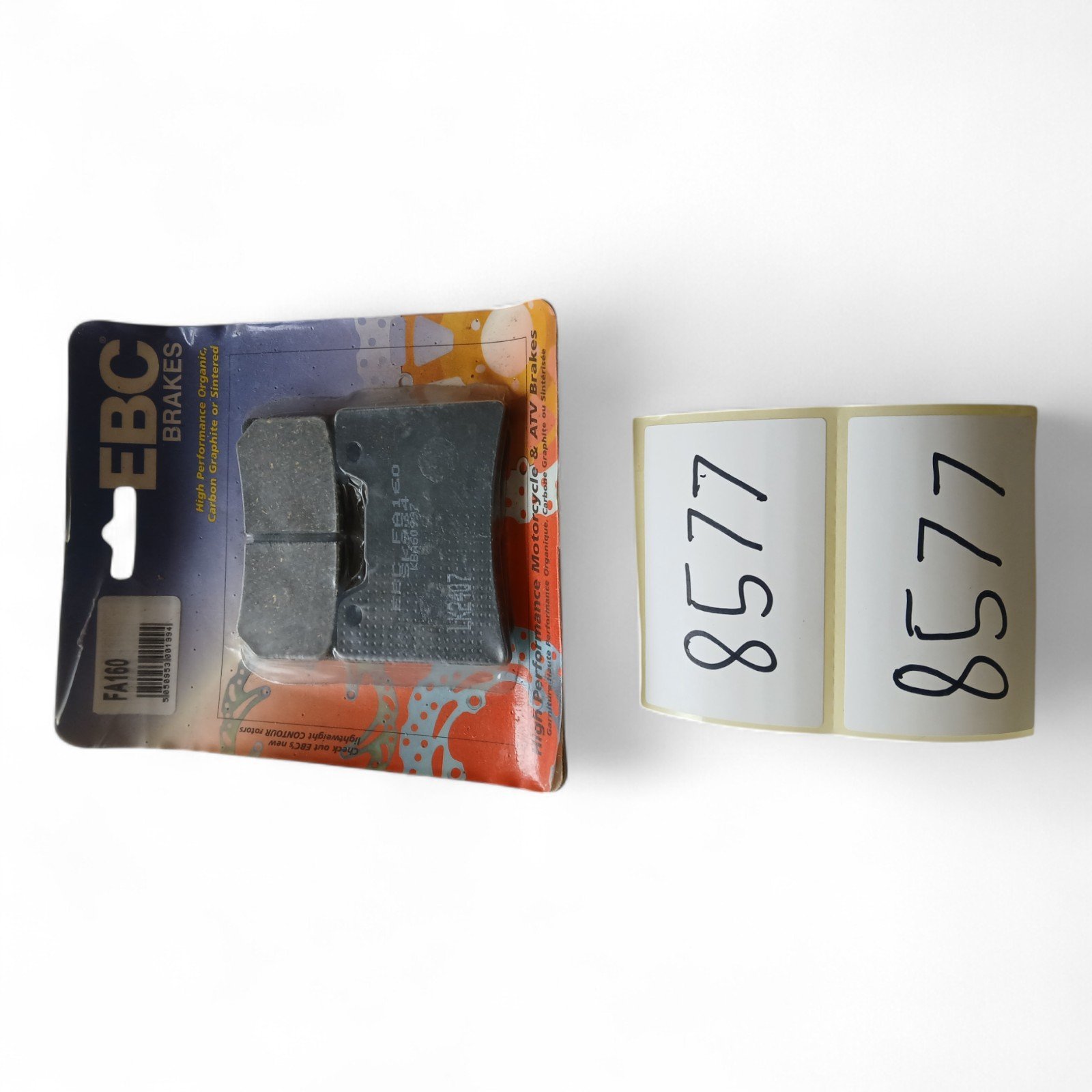 8577_2028129.jpg Yamaha FZR600 R TDM VMAX12 FJ1200 MZ 850 & others EBC - Brake pads OEM EBC FA160 FA 160 - Image 1