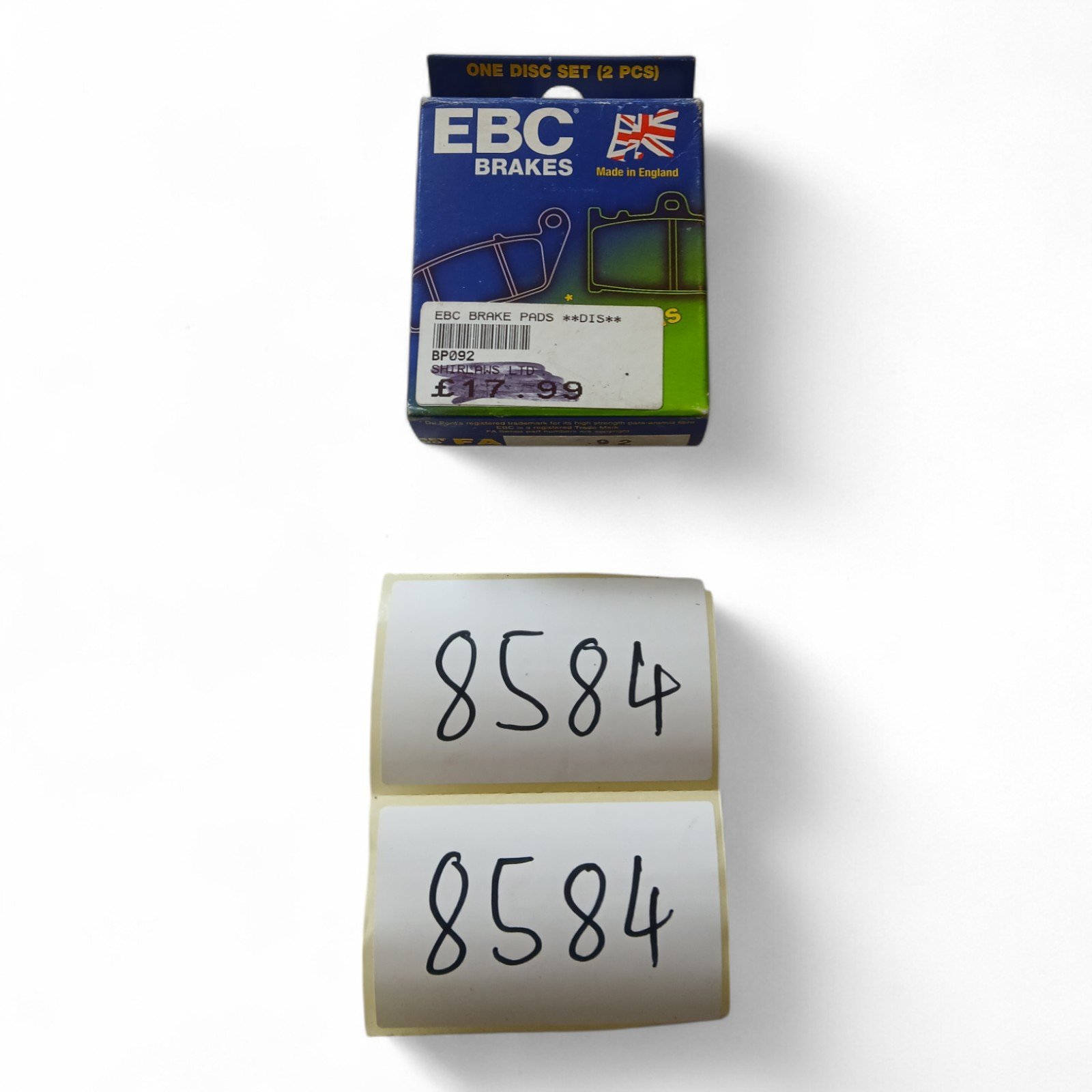 8584_2028129.jpg Honda CR MTX XL FTR ATC XR XLR TRX 125-600 & other EBC - brake pads OEM EBC FA92/3 FA 92/3 - Image 1