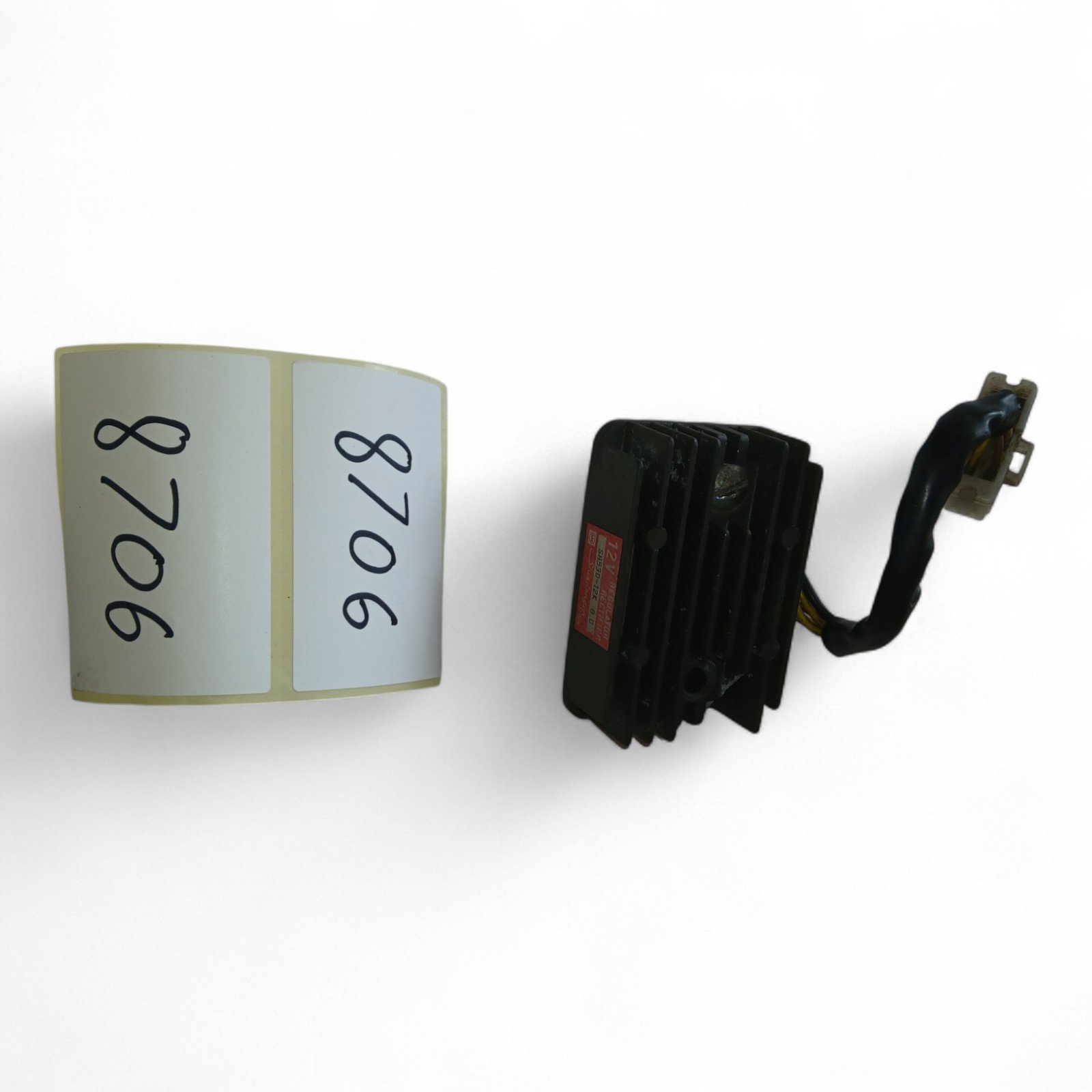 8706_2028129.jpg Kawasaki EX250 / GPZ250R 250 1989-1990 Rectifier Voltage Regulator OEM SH530-12K - Image 1