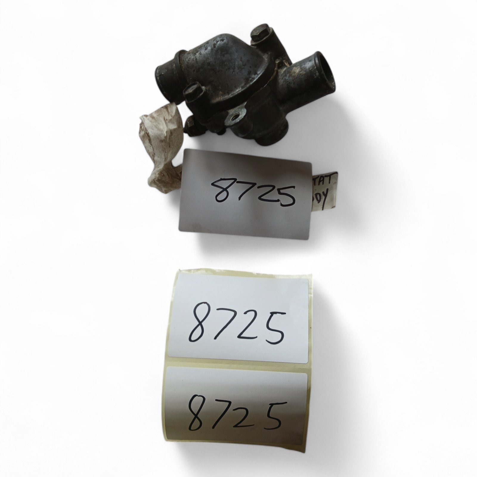8725_2028129.jpg Kawasaki EX250 / GPZ250R 250 1989-1990 Thermostat Housing OEM - Image 1