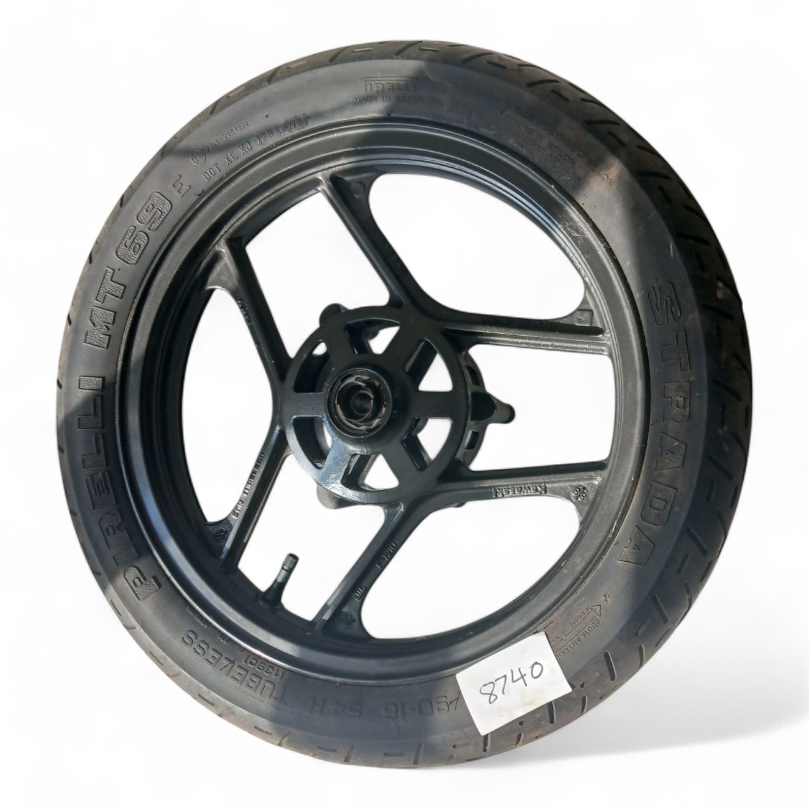 8740_2028129.jpg Kawasaki EX250 / GPZ250R 250 1989-1990 Front Wheel & Tyre OEM - Image 1