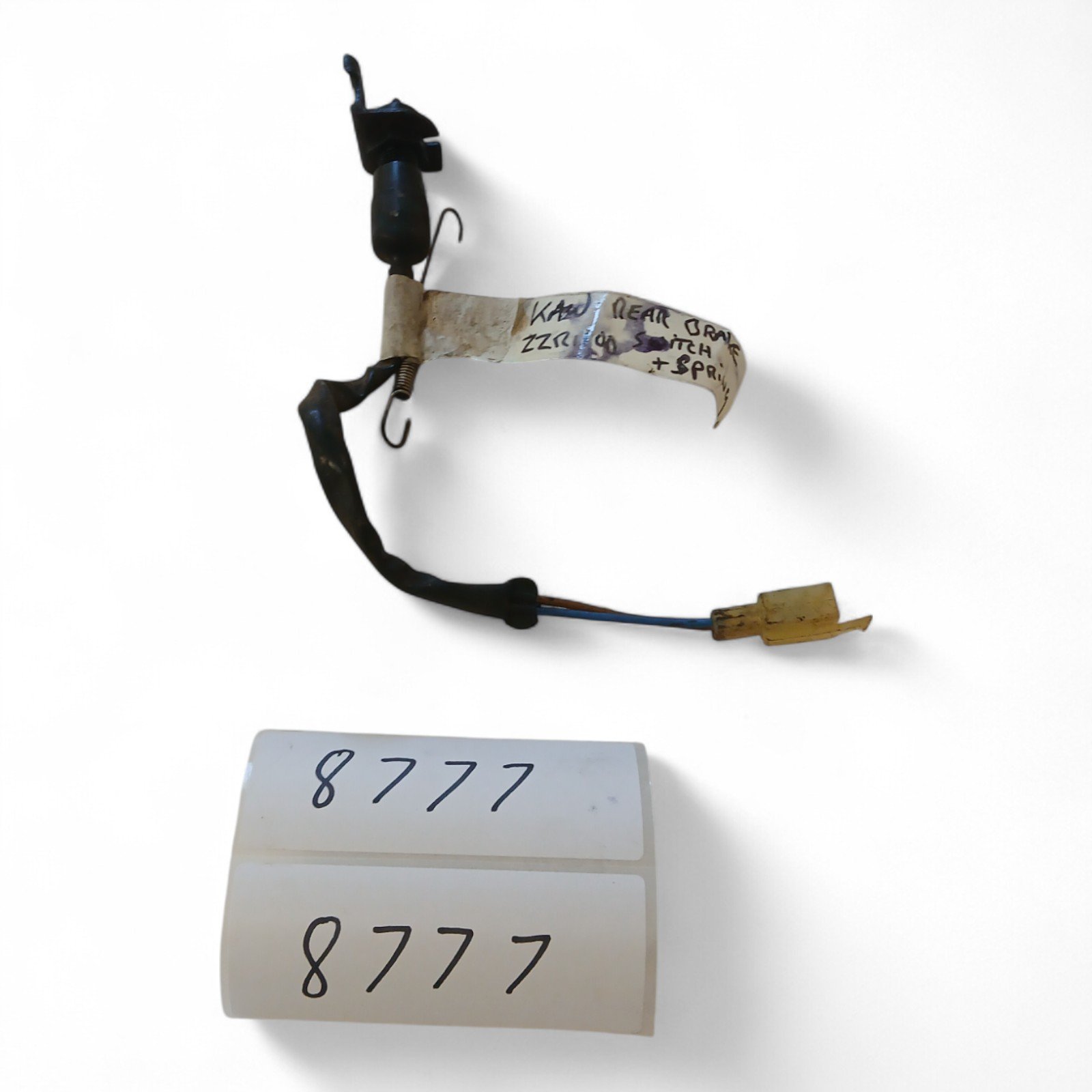 8777_2028129.jpg Kawasaki ZZR1000 1000 1993 Rear Brake Switch and Spring OEM - Image 1