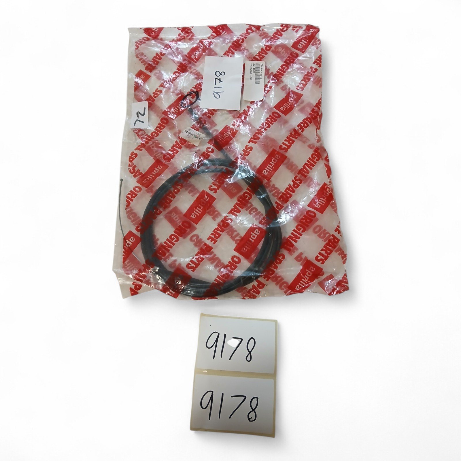 9178_2028129.jpg Aprilia Genuine SR50 SR 50 Carb 50 1993-1996 Choke Cable OEM AP8214108 NOS - Image 1