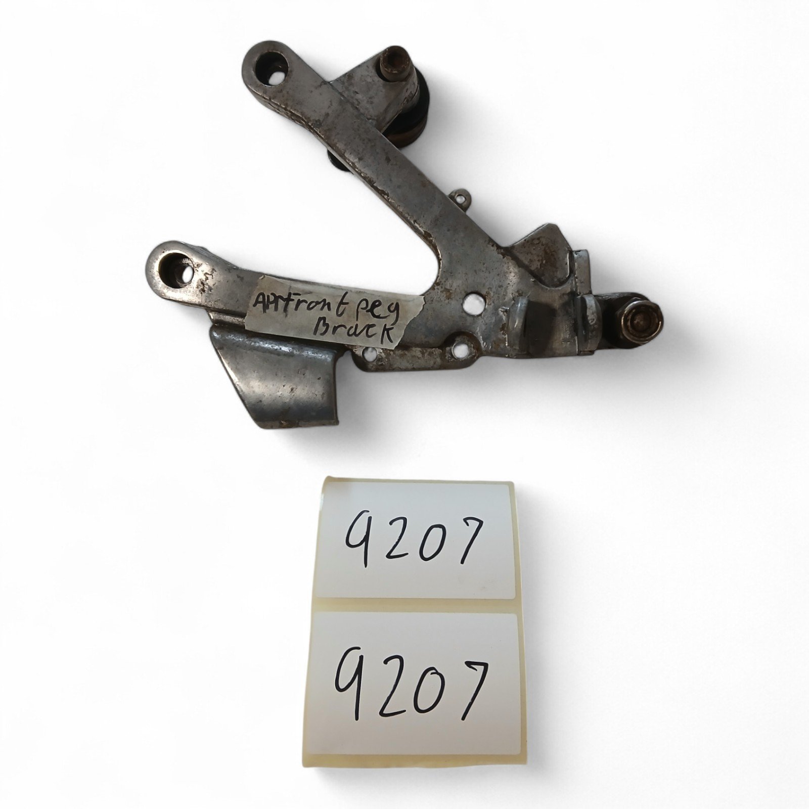 9207_2028129.jpg Aprilia RS125 RS 125 125 2009 Front Right Rider Footrest Footpeg Hanger & Bracket OEM - Image 1
