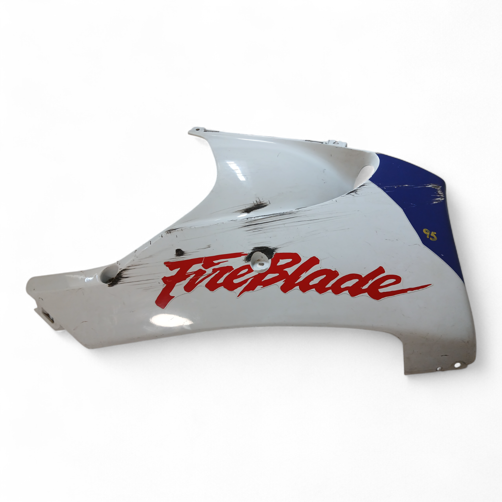 13854_2028129-Photoroom.png Honda CBR 900 RR Fireblade 900 1995-1999 Right Lower Belly Fairing Cover OEM 64420-MASA-0000 - Image 1