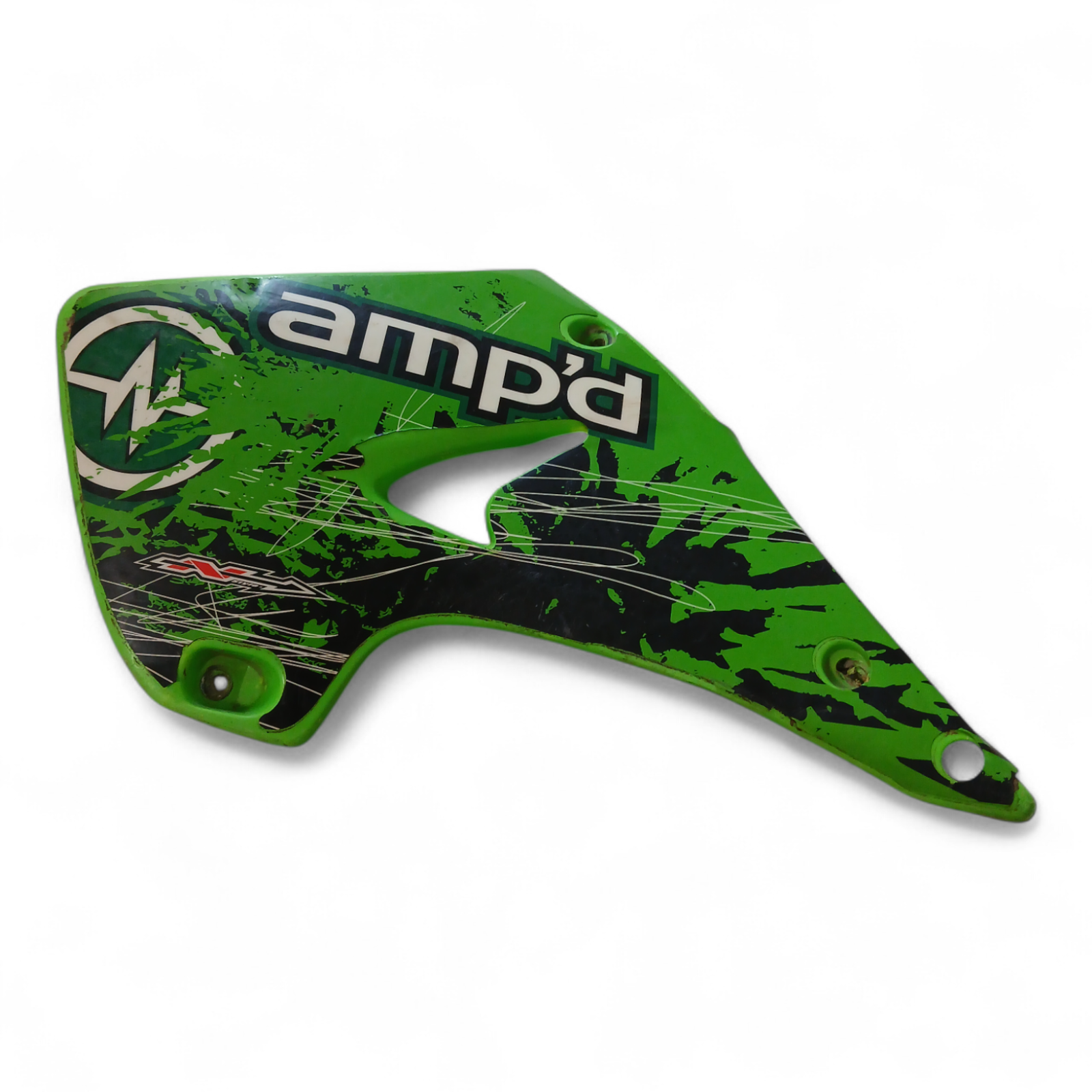 13860_2028129-Photoroom.png Kawasaki KX 250 250 2002-2007 Left Radiator Cover Shroud Panel OEM - Image 1