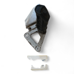 Suzuki GS 500 500 1995 Front Left Footrest / Foot Peg with Heel Guard OEM - Image 4