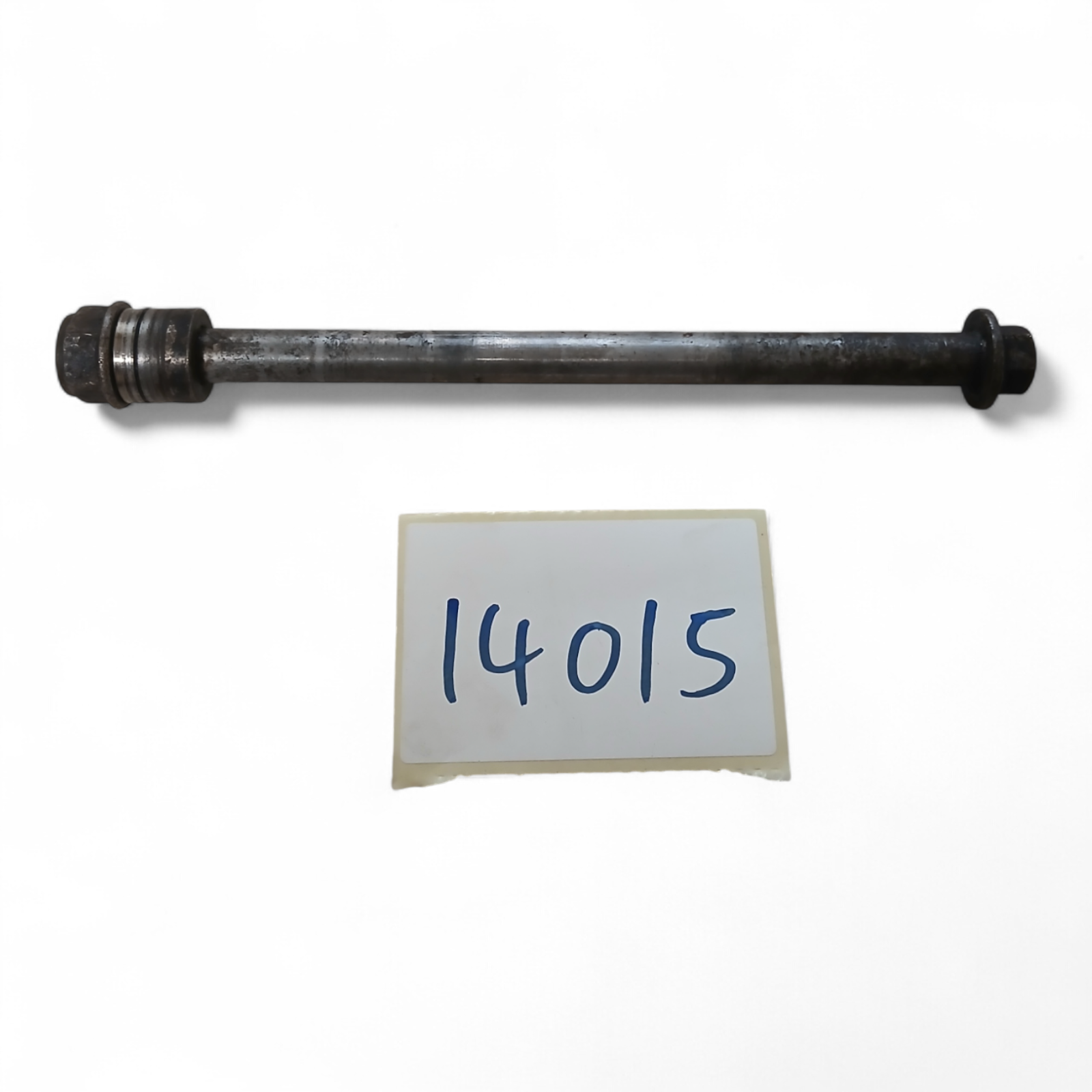 14015_2028129-Photoroom.png Honda CG 125 BR-G 125 1992 Spindle Bolt, Spacer and Nut OEM - Image 1