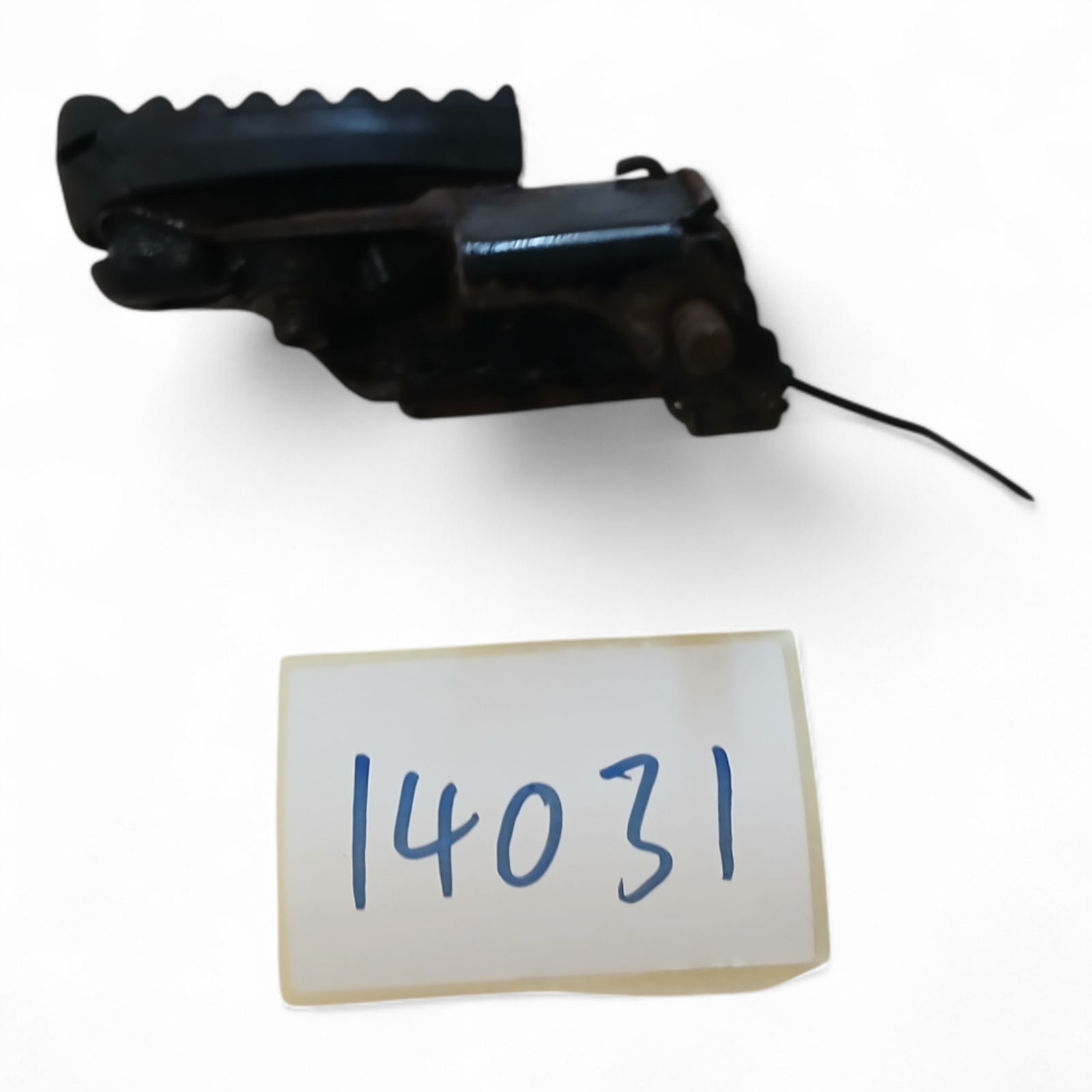 14031_2028129-Photoroom.png Honda NX 650 Dominator 650 1993 Front Left Foot Peg Footrest OEM - Image 1