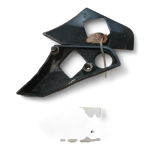 Suzuki GSX 750 ES GR72A 750 1984-1985 Pair of Foot Peg Mount Brackets OEM - Image 3